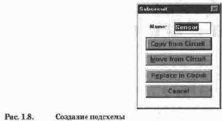 Меню Circuit