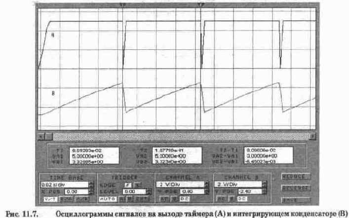 Преобразователь на интегральном таймере