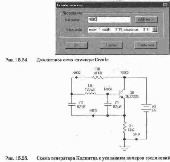 Меню Netlist