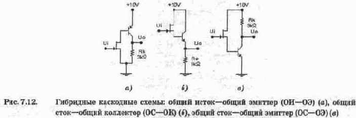 Каскодная схема.